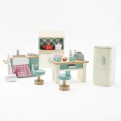 Le Toy Van Daisylane Kitchen (New Look) -Kids Toy Shop ME059C daisylane kitchen dolls house interior furniture wooden toy08.41.56