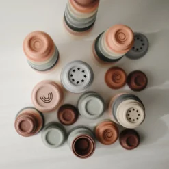 Mushie Original Stacking Cups -Kids Toy Shop Mushie Original Stacking Cups Mushie 1603843455