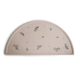 Mushie Silicone Placemat - Lilac Flowers