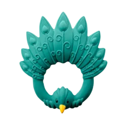 Natruba Peacock Teether - Green
