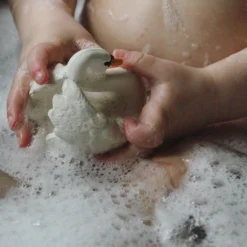 Natruba Bath Swan - White -Kids Toy Shop Natrubabathswanbathing