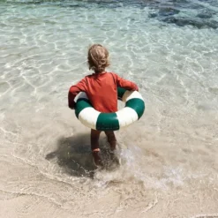 Petites Pommes Classic Swim Rings - Oxford Green -Kids Toy Shop OxfordGreen14