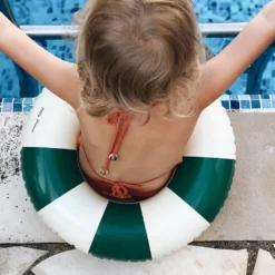 Petites Pommes Classic Swim Rings - Oxford Green -Kids Toy Shop OxfordGreen18