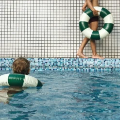 Petites Pommes Classic Swim Rings - Oxford Green -Kids Toy Shop OxfordGreen20