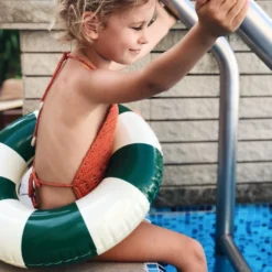 Petites Pommes Classic Swim Rings - Oxford Green -Kids Toy Shop OxfordGreen23