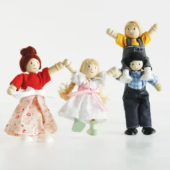Le Toy Van My Doll Family (New Look) -Kids Toy Shop P053 Dolly Family 2021 Imaginative Play Wooden Toy