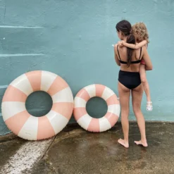 Petites Pommes Classic Swim Rings - Peach Daisy -Kids Toy Shop PeachDaisy20