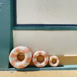 Petites Pommes Classic Swim Rings - Peach Daisy -Kids Toy Shop PeachDaisy25