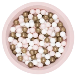 Larisa & Pumpkin Powder Ball Pit + Powder/Gold/White Balls