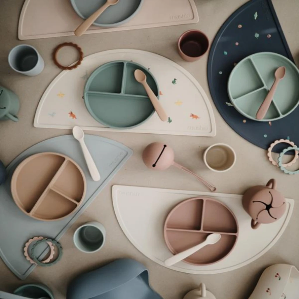 Mushie Silicone Suction Bowl - Natural 10 Mushie Silicone Suction Bowl - Natural - Image 10