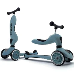 Scoot And Ride - Highway Kick 1 2in1 Scooter Steel