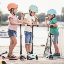 Scoot And Ride - Highway Kick 3 LED Lemon -Kids Toy Shop Scoot and Ride Highwaykick3 LED peach Lifestyle3 800x 1024x1024 cb630ac5 6098 4bf1 b155 ccfdcf37923f