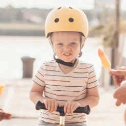 Scoot And Ride Safety Helmet With LED Lemon -Kids Toy Shop Scoot and ride helm kleinkind XXS LEMON 1