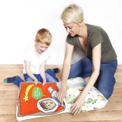 Space Bots Quillow Blanket -Kids Toy Shop Space Bots Quillow Blanket Bebelephant 1602191284