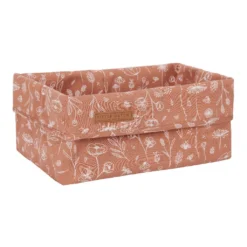 Little Dutch Large Storage Basket - Wild Flowers Rust