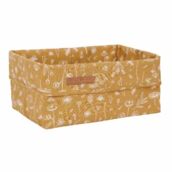 Little Dutch Large Storage Basket - Wild Flowers Ochre