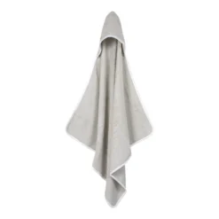 Little Dutch Hooded Towel - Pure Grey