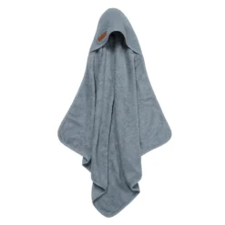Little Dutch Hooded Towel - Pure Blue