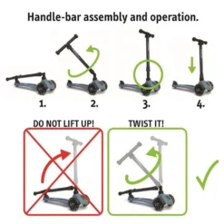 Scoot And Ride - Highway Kick 3 LED Peach -Kids Toy Shop TG093 2 2790b2e2 ff14 4de8 b70f 92a2112bd210