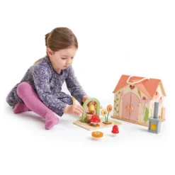 Tender Leaf Toys Rosewood Cottage -Kids Toy Shop TL8381 rosewood cottage 9