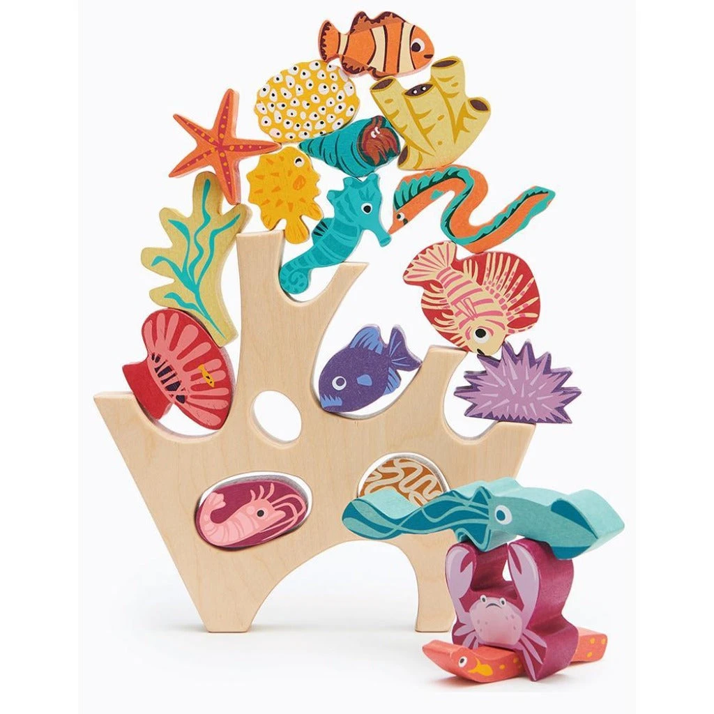 Tender Leaf Toys Stacking Coral Reef 5 Tender Leaf Toys Stacking Coral Reef - Image 5