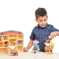 Tender Leaf Toys 13 Farmyard Animals - Bundle -Kids Toy Shop TL8482farmyardanimals