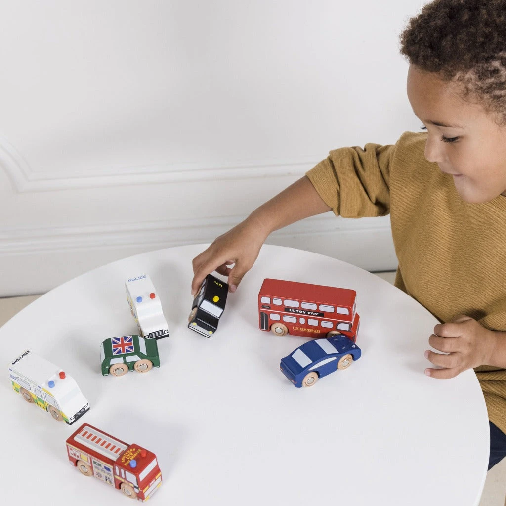 Le Toy Van London Car Set 4 Le Toy Van London Car Set - Image 4