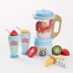 Le Toy Van Blender & Wooden Fruit Set (New Look) -Kids Toy Shop TV296 blender set 2021 fsc play foods smootie maker