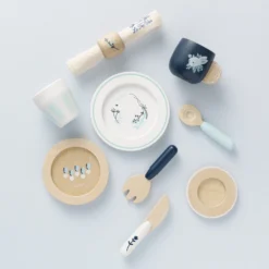 Le Toy Van Dining Set -Kids Toy Shop TV309 dining set botanical design homeware