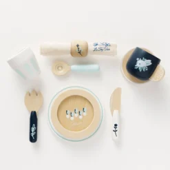 Le Toy Van Dining Set -Kids Toy Shop TV309 dining set plates mug cup utensils collection