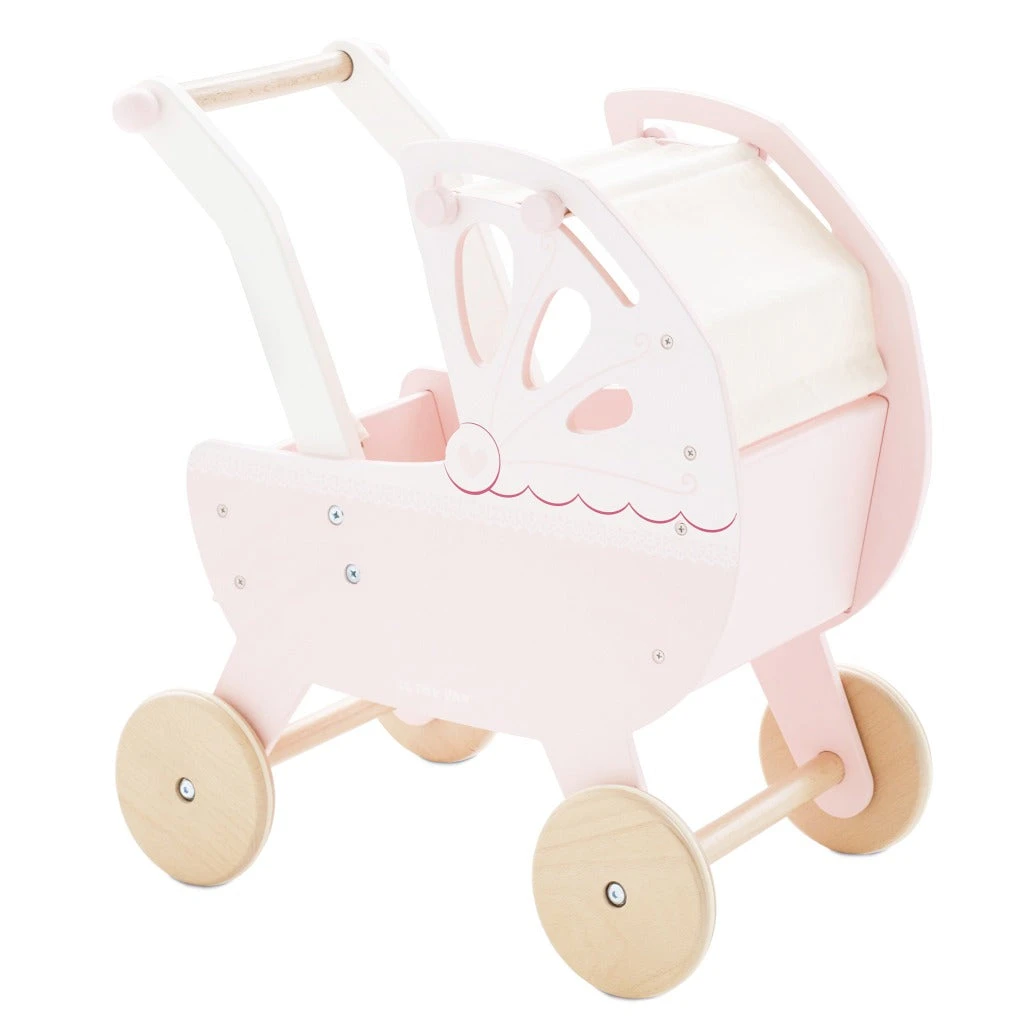 Le Toy Van Sweet Dreams Doll Pram 1 Le Toy Van Sweet Dreams Doll Pram
