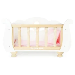 Le Toy Van Sleigh Doll Cot & Crib