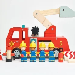 Tender Leaf Toys Fire Engine -Kids Toy Shop Tender Leaf Fire Engine Tender Leaf 1600382309