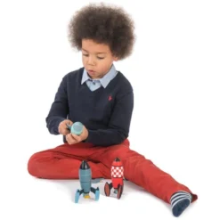 Tender Leaf Toys Rocket Construction -Kids Toy Shop Tender Leaf Rocket Construction Tender Leaf 1602894230