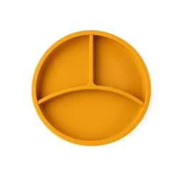 Eco Rascals Silicone Plate With Removable Divider - Mustard