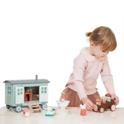 Tender Leaf Toys Secret Meadow Shepherds Hut -Kids Toy Shop cc030226 841e 49b6 b9b6 d6fe0f293729
