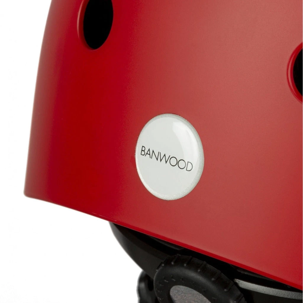 Banwood Classic Helmet - Matte Red (XS) 2 Banwood Classic Helmet - Matte Red (XS) - Image 2