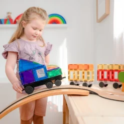 Connetix Tiles - Rainbow Transport Pack 50pcs -Kids Toy Shop dsc 24981