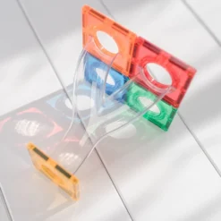 Connetix Tiles - Rainbow 92 Piece Ball Run Pack