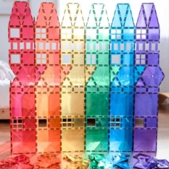 Connetix Tiles - Rainbow 212 Piece Mega Pack -Kids Toy Shop dsc 5314crop