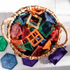 Connetix Tiles - Rainbow 212 Piece Mega Pack -Kids Toy Shop dsc 5432crop