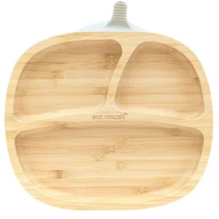 Eco Rascals Bamboo Suction Plate - Toddler 14 Eco Rascals Bamboo Suction Plate - Toddler -Kids Toy Shop er48