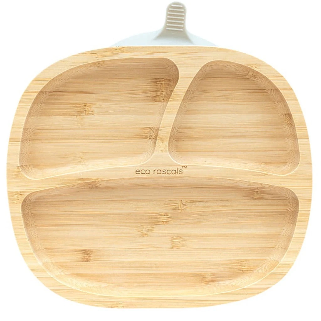 Eco Rascals Bamboo Suction Plate - Toddler 5 Eco Rascals Bamboo Suction Plate - Toddler - Image 5