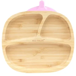 Eco Rascals Bamboo Suction Plate - Toddler 16 Eco Rascals Bamboo Suction Plate - Toddler -Kids Toy Shop er48B