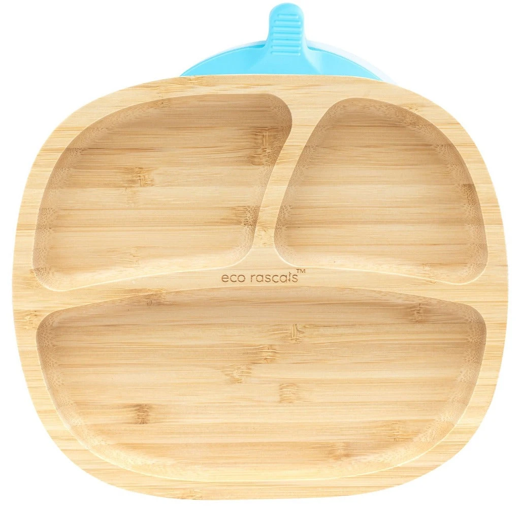 Eco Rascals Bamboo Suction Plate - Toddler 3 Eco Rascals Bamboo Suction Plate - Toddler - Image 3