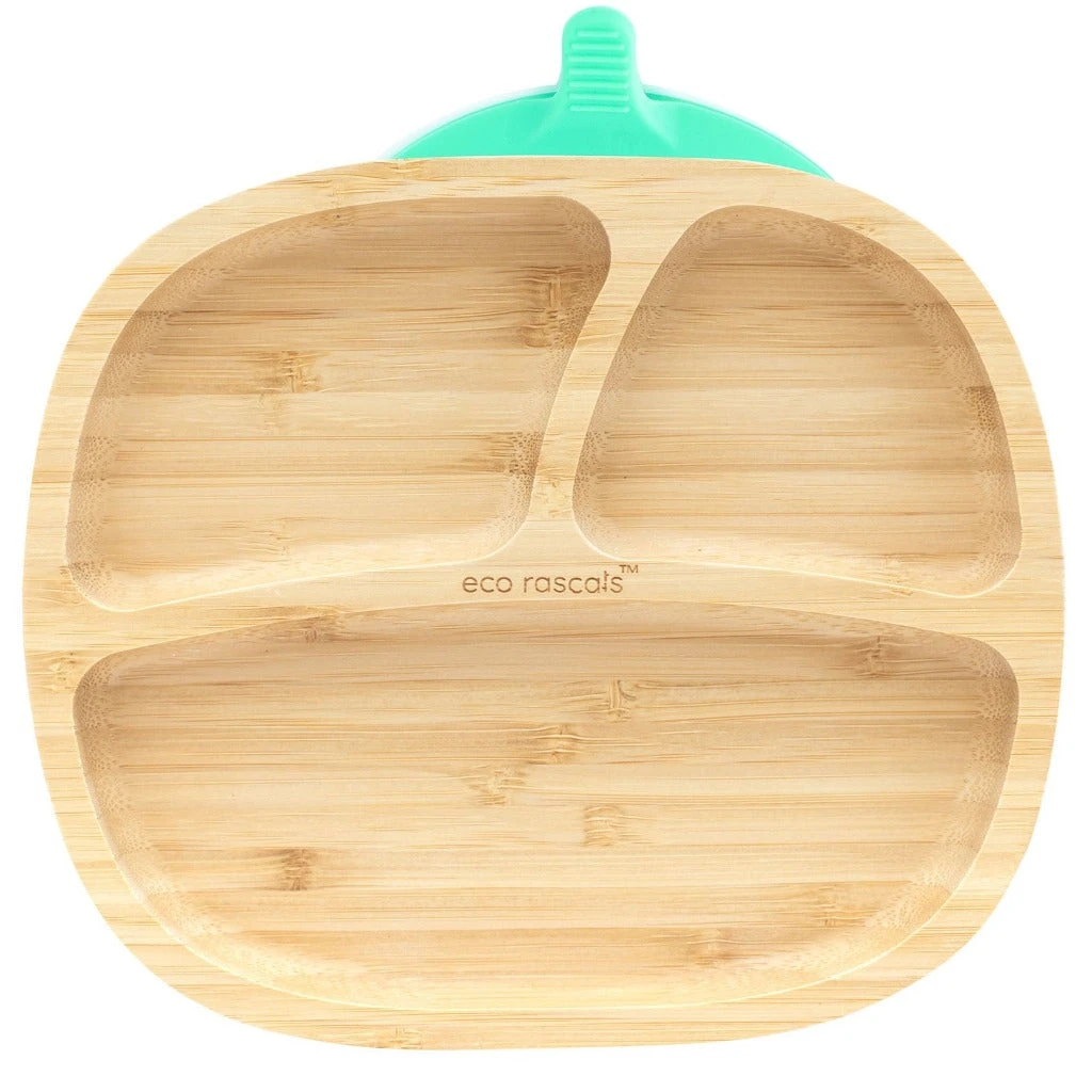 Eco Rascals Bamboo Suction Plate - Toddler 1 Eco Rascals Bamboo Suction Plate - Toddler