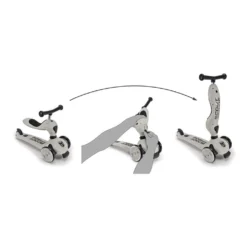 Scoot And Ride - Highway Kick 1 2in1 Scooter Ash 16 Scoot And Ride - Highway Kick 1 2in1 Scooter Ash -Kids Toy Shop highway kick 1 ash 311760