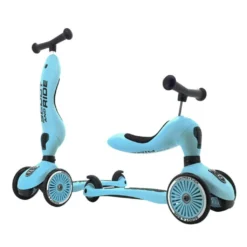 Scoot And Ride - Highway Kick 1 2in1 Scooter Blueberry