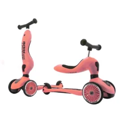 Scoot And Ride - Highway Kick 1 2in1 Scooter Peach