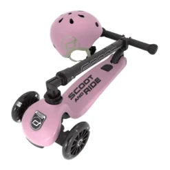 Scoot And Ride - Highway Kick 3 LED Rose -Kids Toy Shop highway kick 3 led rose 696941